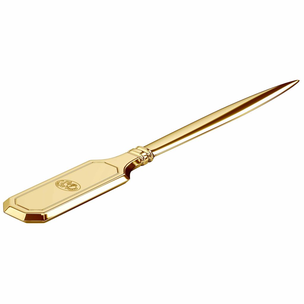 Gold Letter Opener El Casco