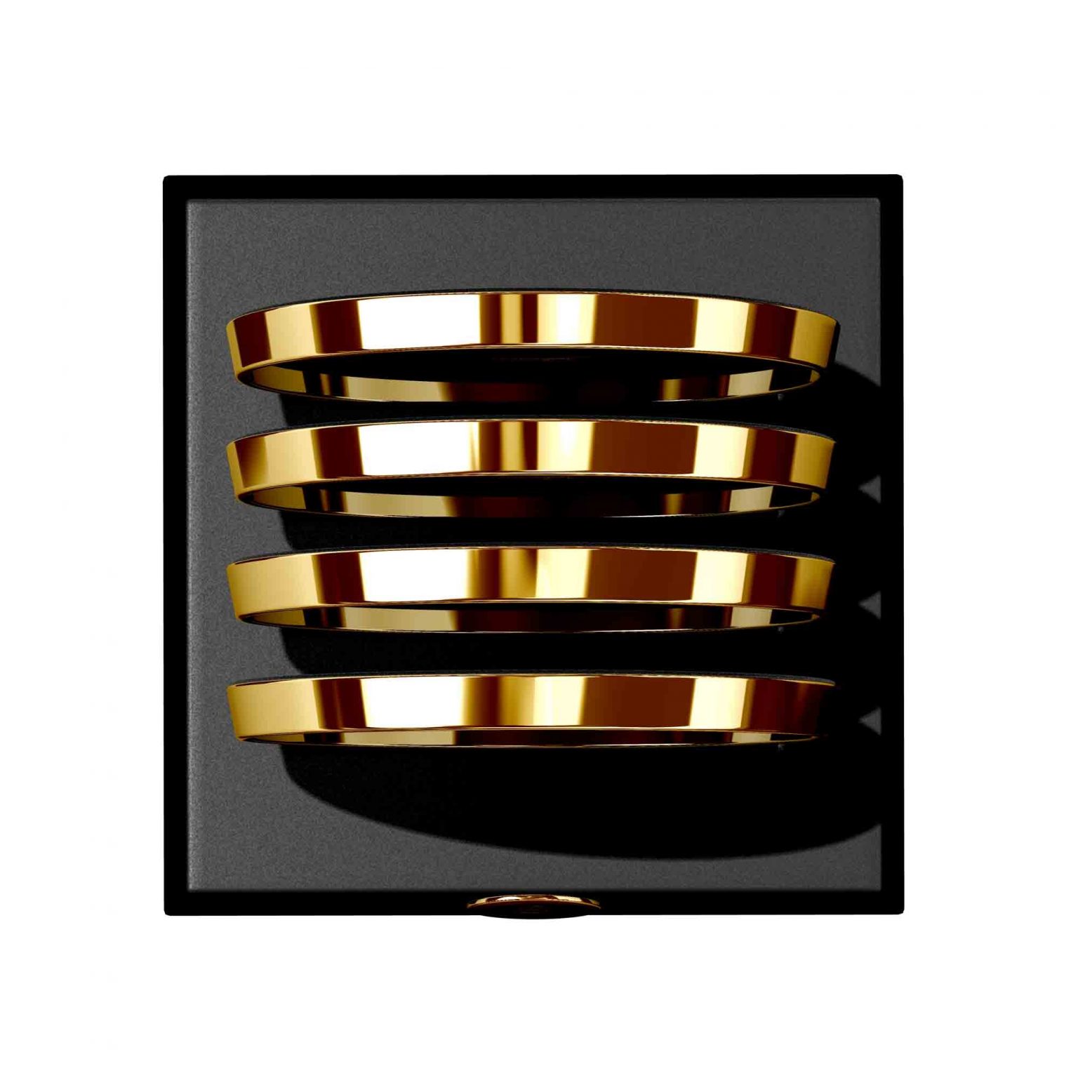 Gold Coaster Set with Holder El Casco