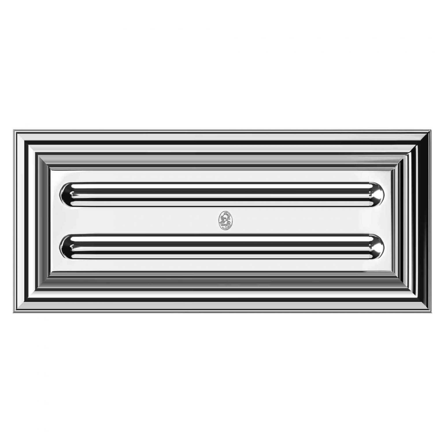 Shiny chrome plated Horizontal Pen Holder El Casco