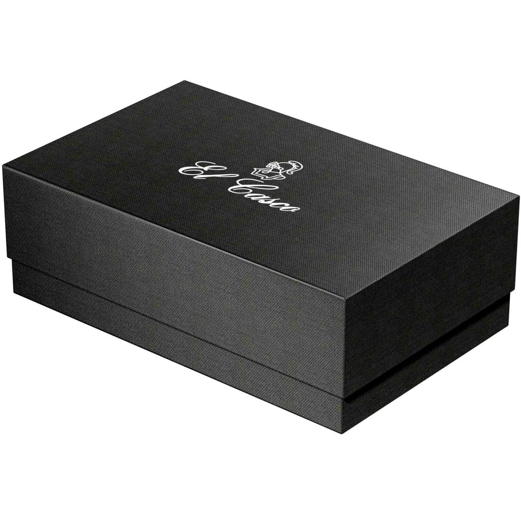 Shiny chrome plated Horizontal Pen Holder El Casco